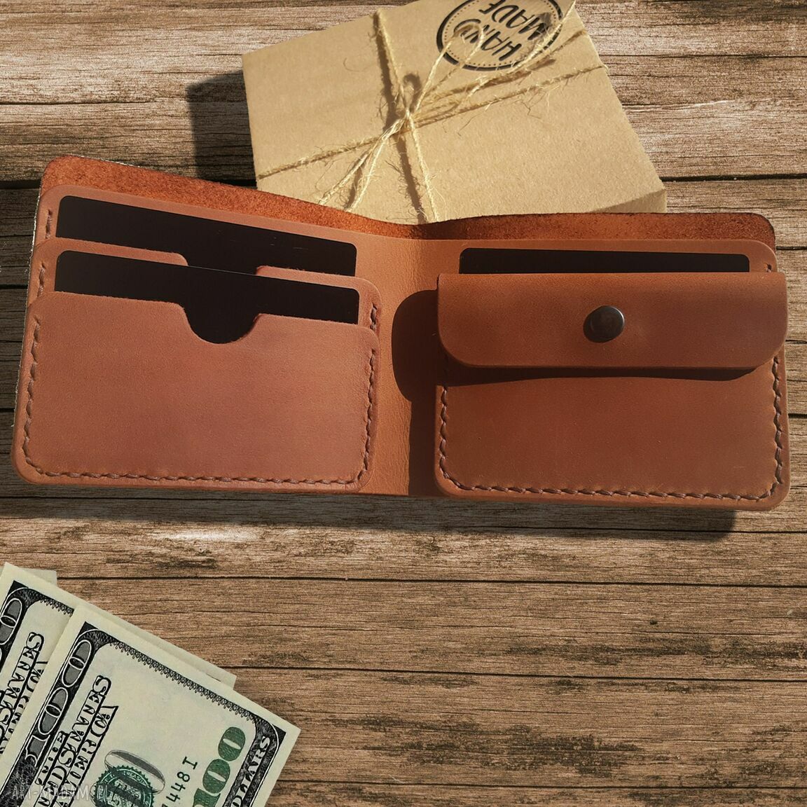 Personalizowany portfel skórzany z grawerem dla kierowcy TIRA