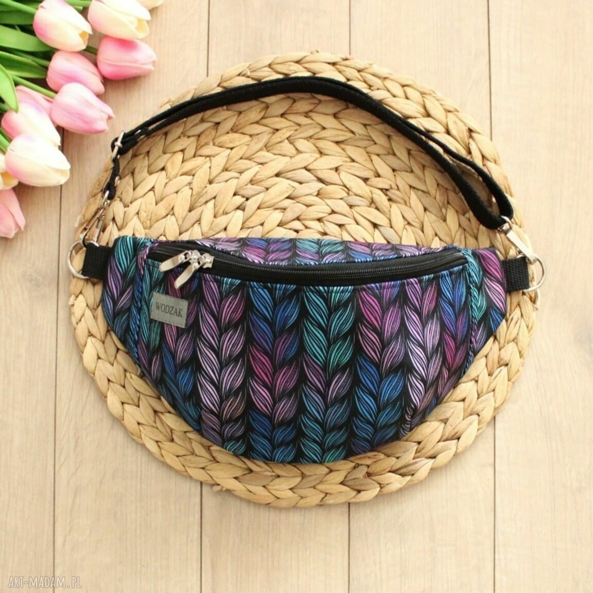 Nerka damska warkocze wodoodporna duża kolorowa pomysł prezent