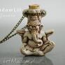 handmade naszyjniki ganesha z peruwiańskiej ceramiki