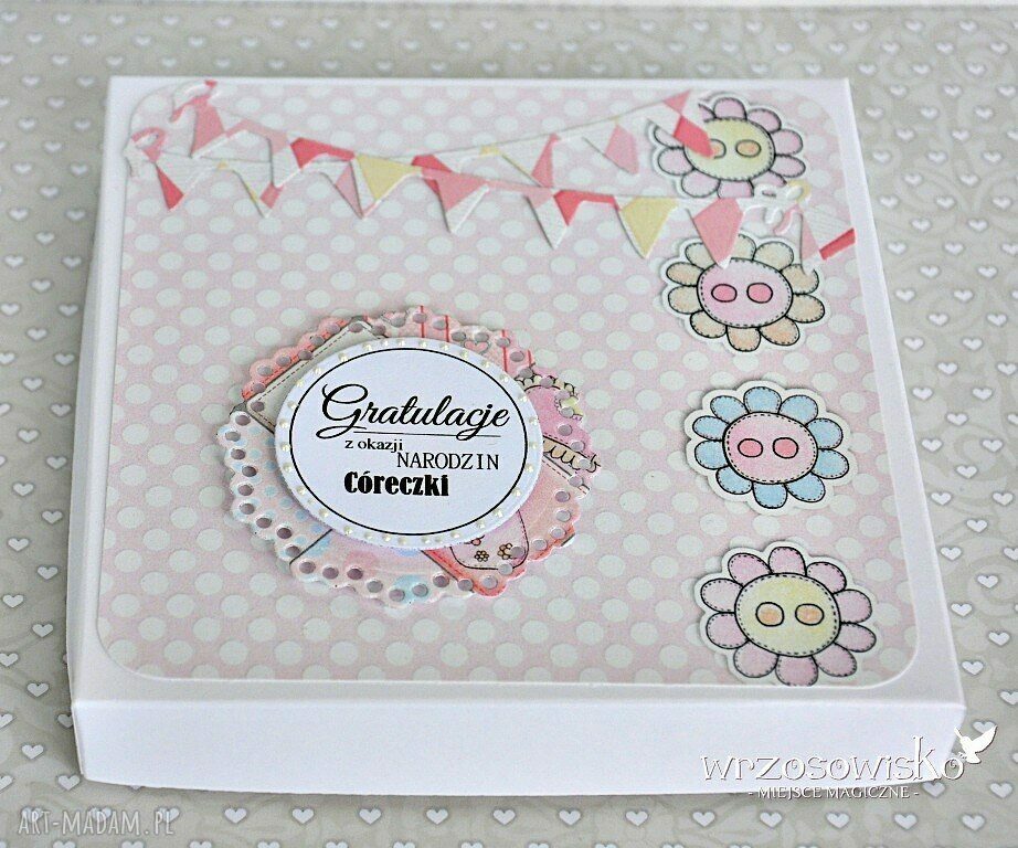 Gratulacje córeczka :) HandMade