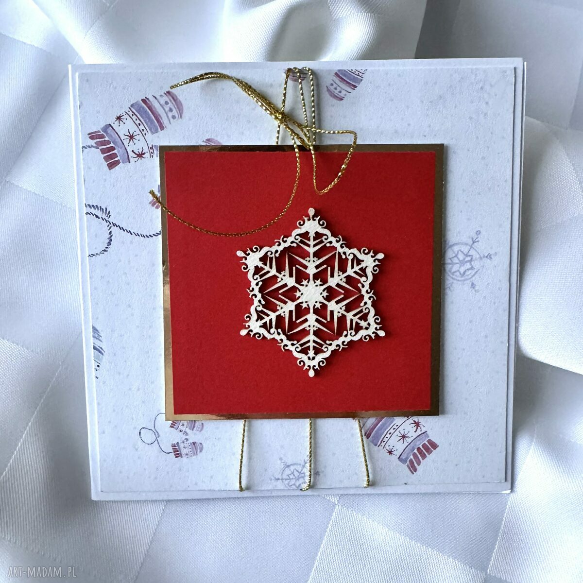 pomysł na upominek: Kartka na Boże Narodzenie Święta Świąteczna hand made