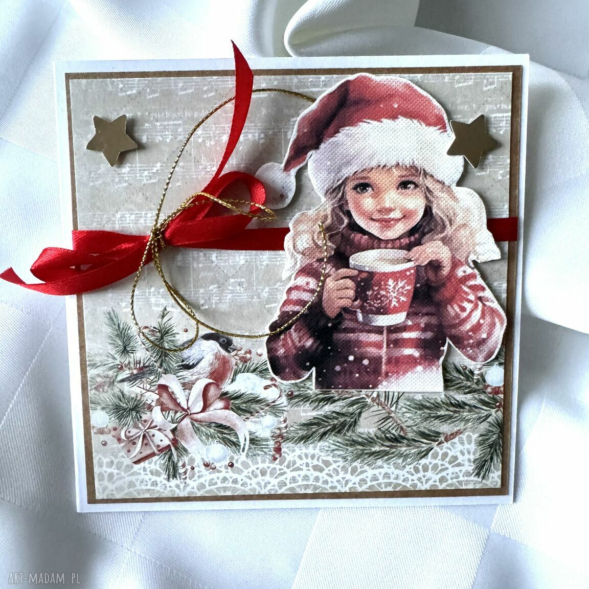 Upominek : Kartka boże narodzenie Święta Świąteczna