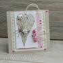 hand made scrapbooking kartki kartka z brzozowym sercem