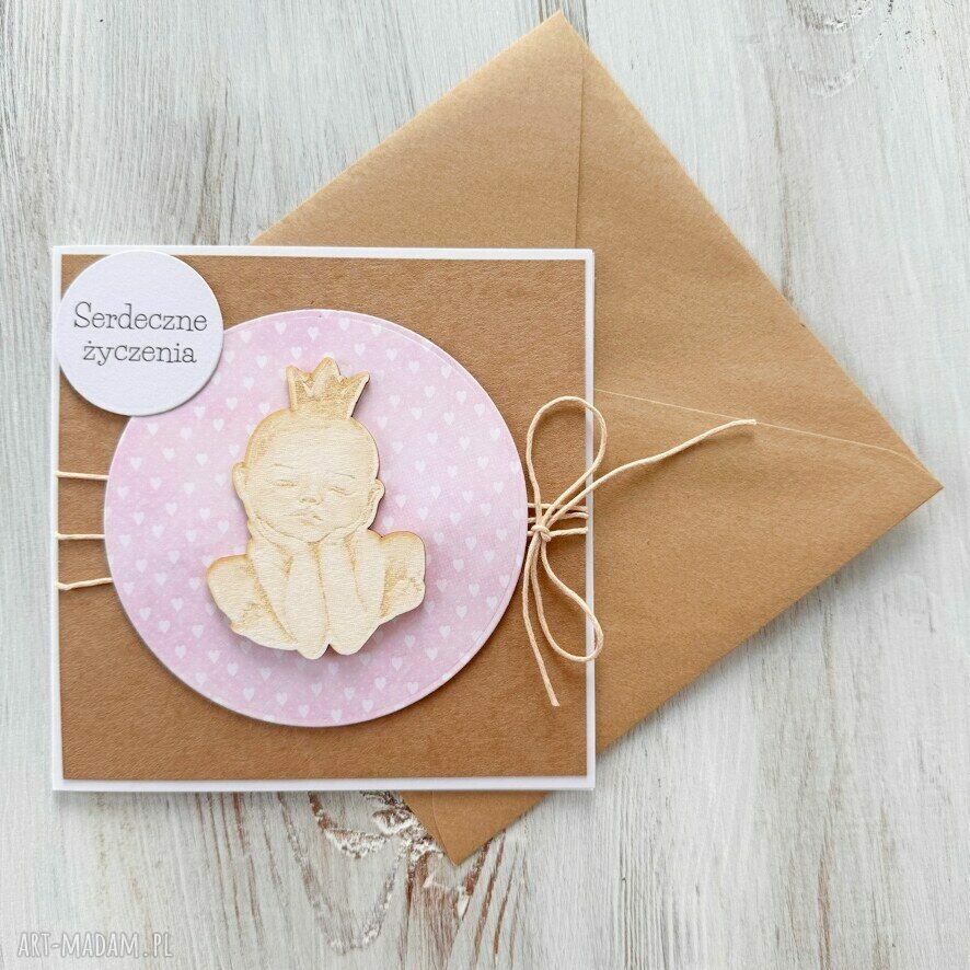 kartki: Kartka z okazji narodzin gratulacje Autorskie