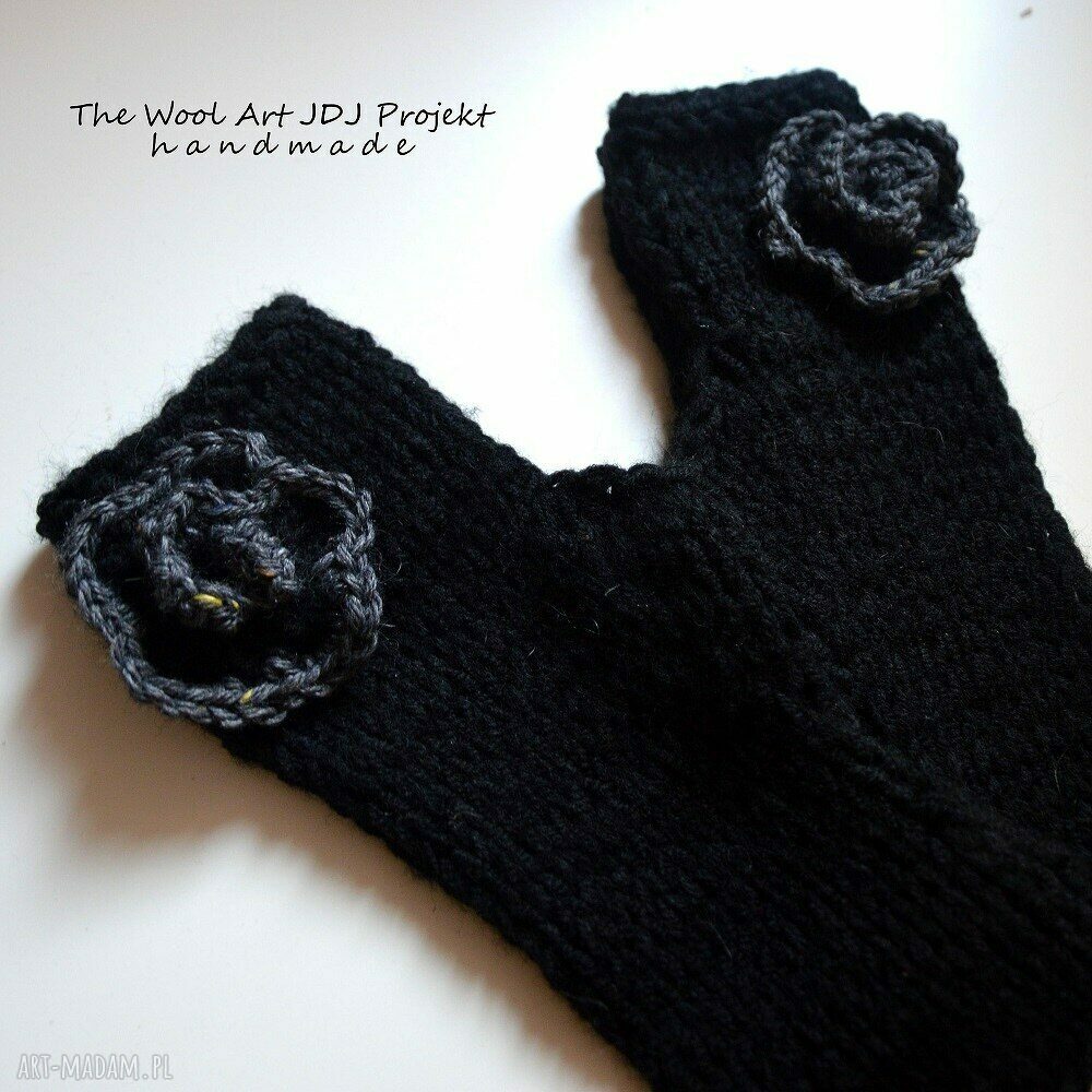 rękawiczki: mitenki ręcznie wykonane