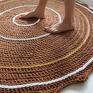 ręcznie zrobione pokoik dziecka okrągły dywanik dywan w stylu boho