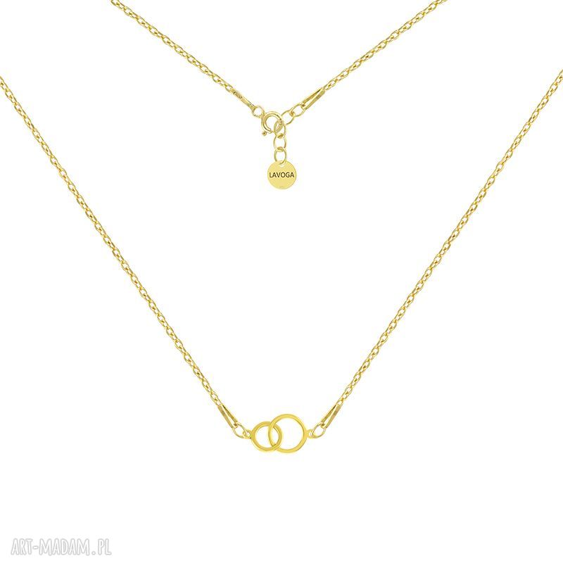 Naszyjnik kÓŁeczka celebrate koła kajdanki srebro