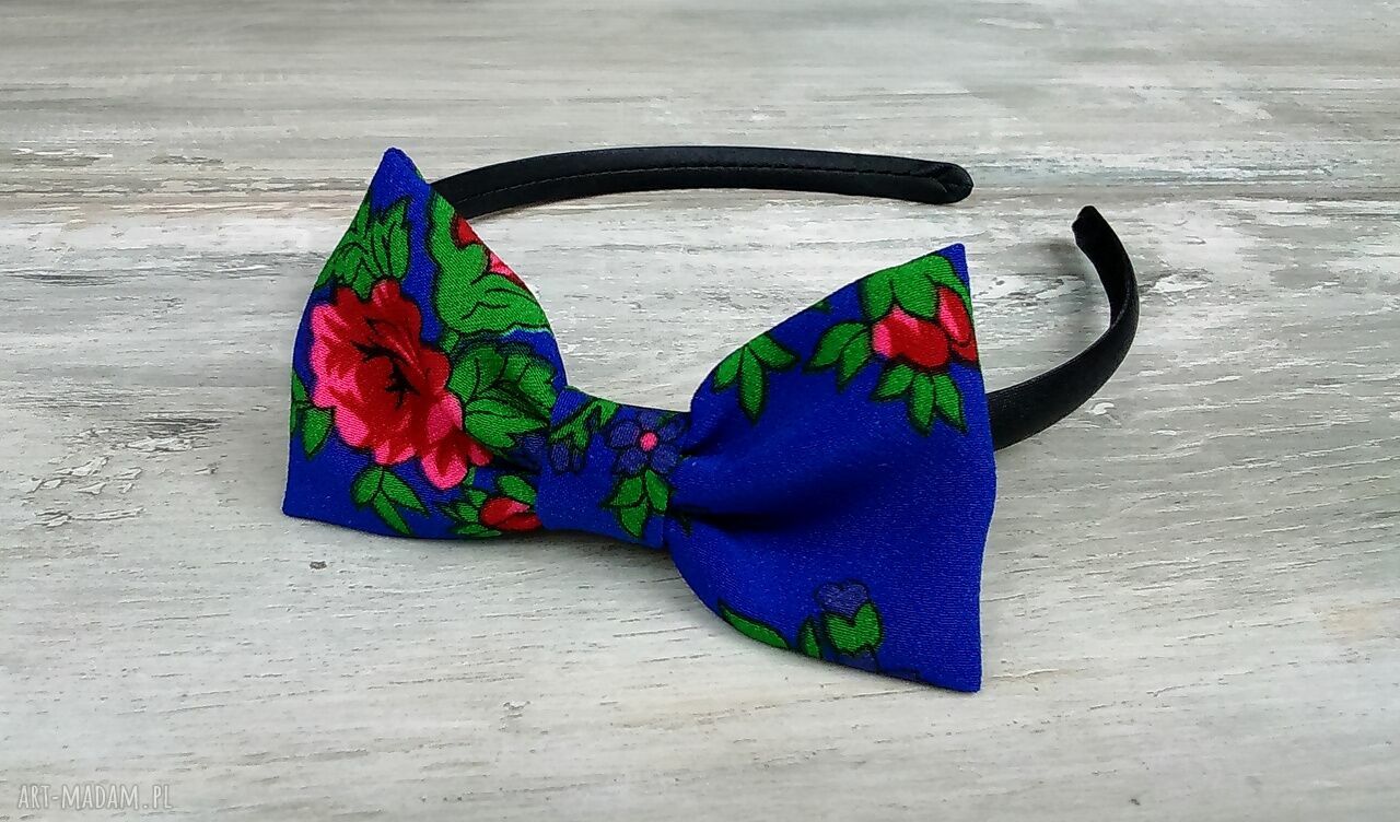 Opaska kokardką dla dziewczynki kokarda dziewczynka prezent