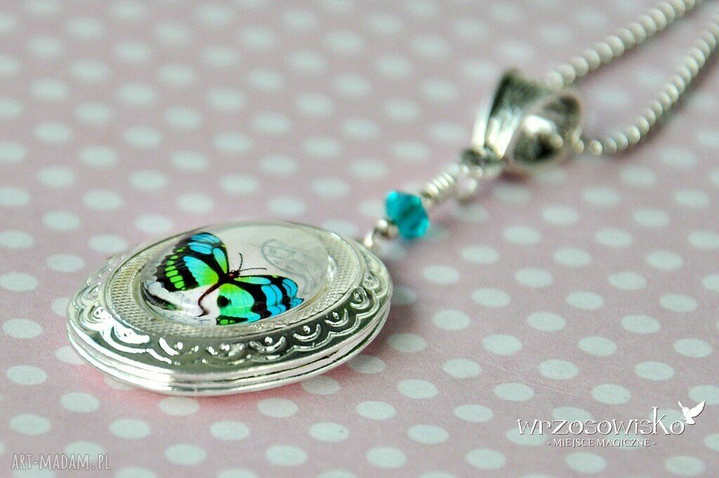 Sekretnik z motylem Hand Made