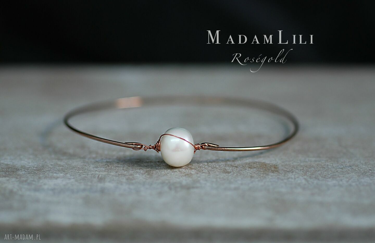 bransoletki: Słodkowodna perła bransoletka Hand Made