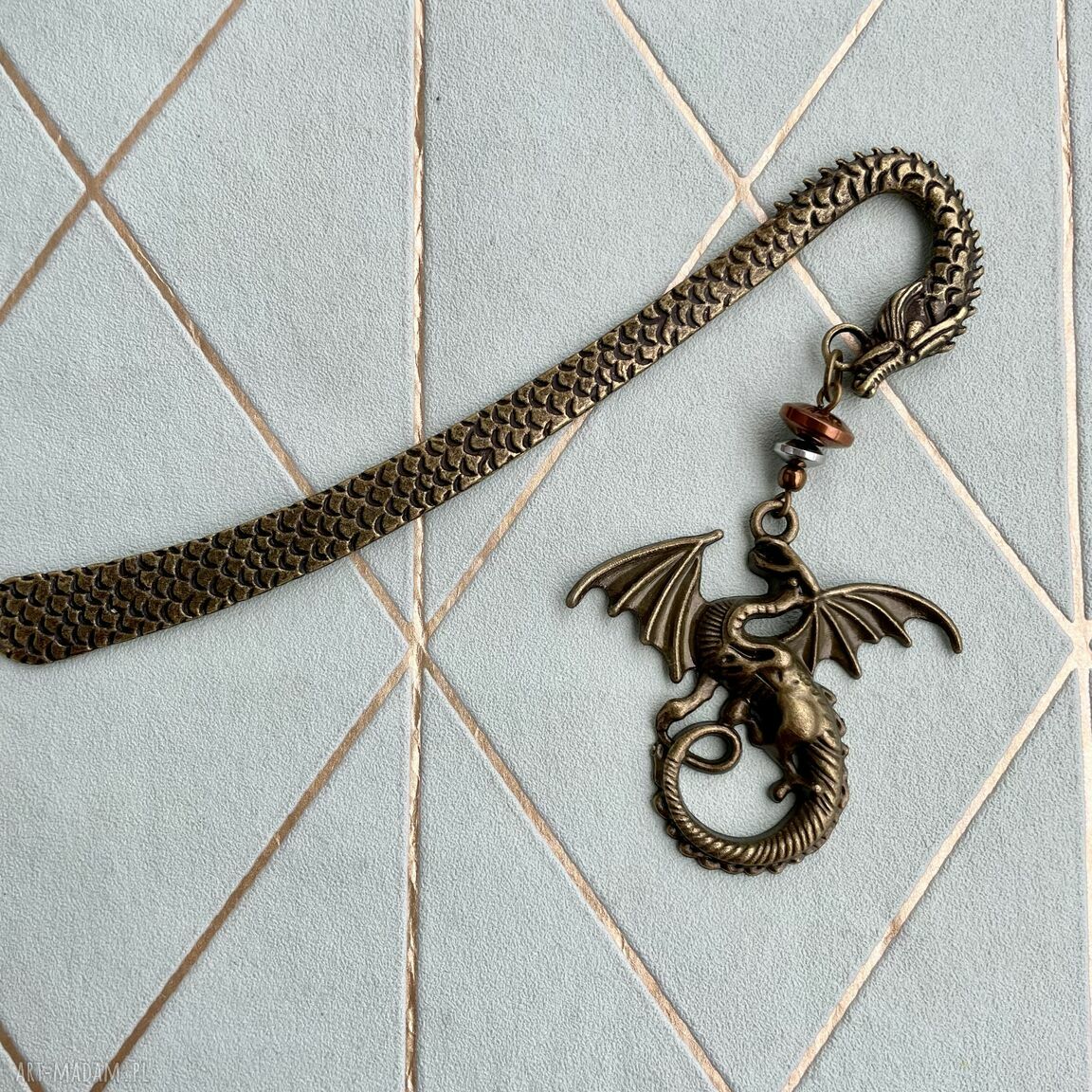 Smoki zakładka do książki dla książkocholika HandMade