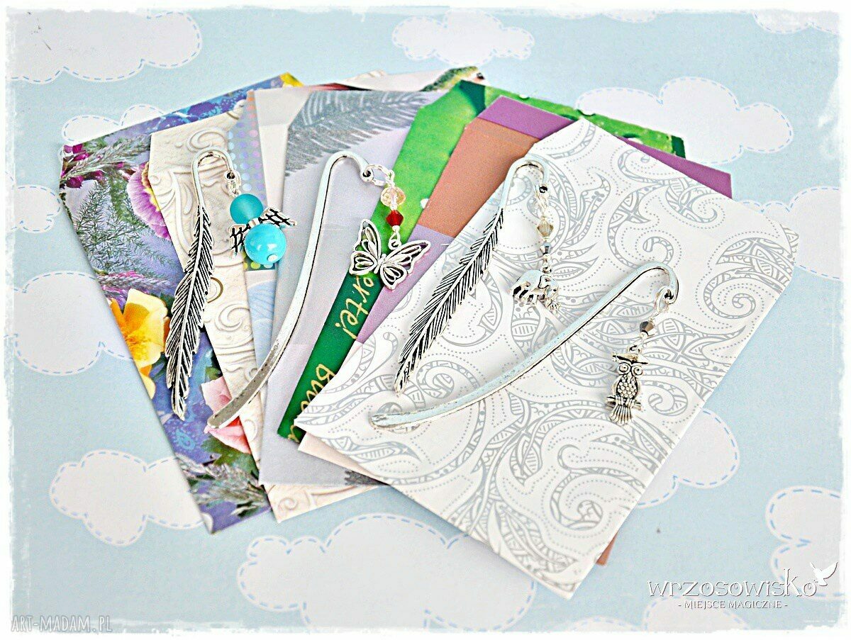 Sówka mini zakładka Handmade