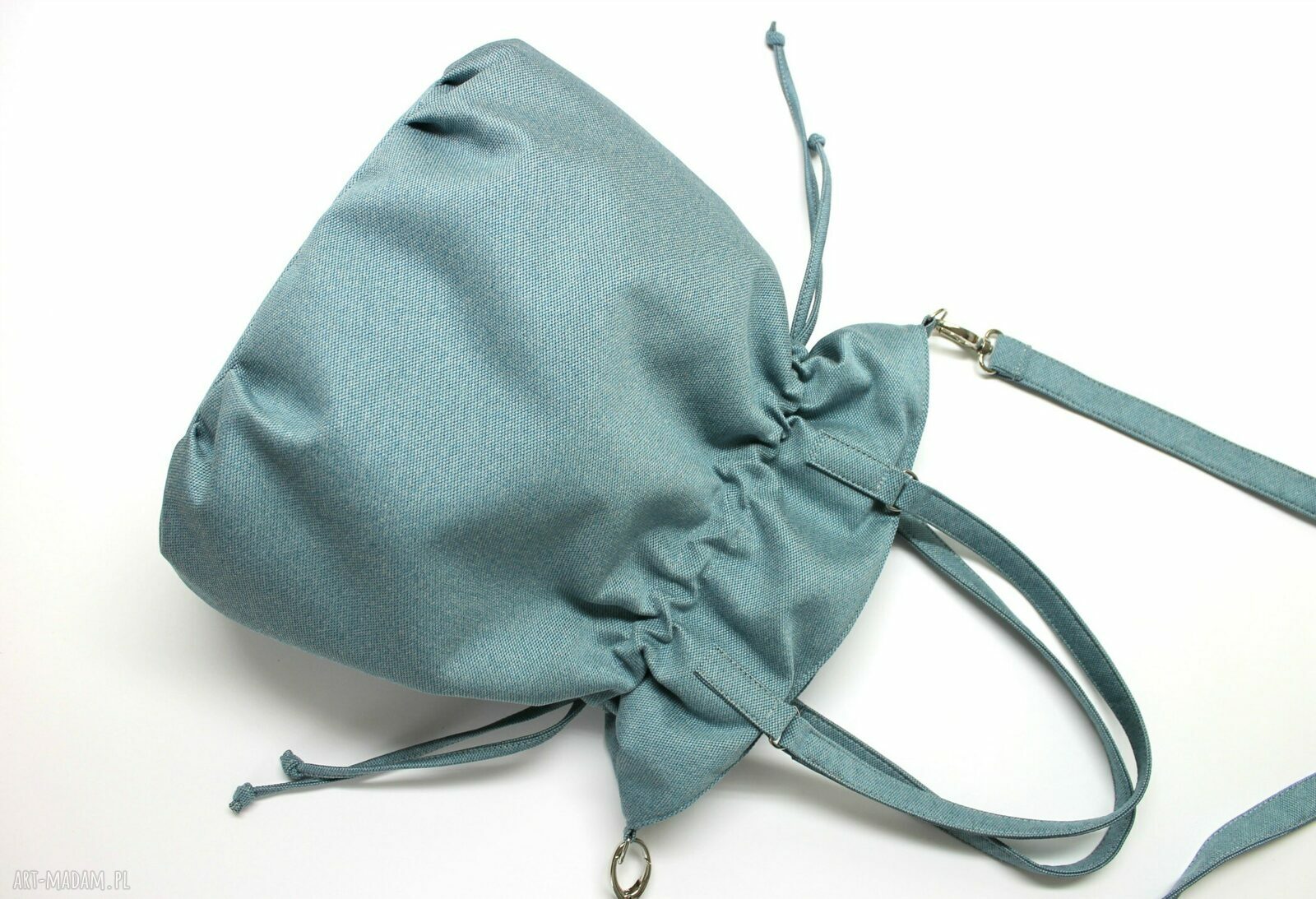HOBO SACK - SAKIEWKA - tkanina szara
