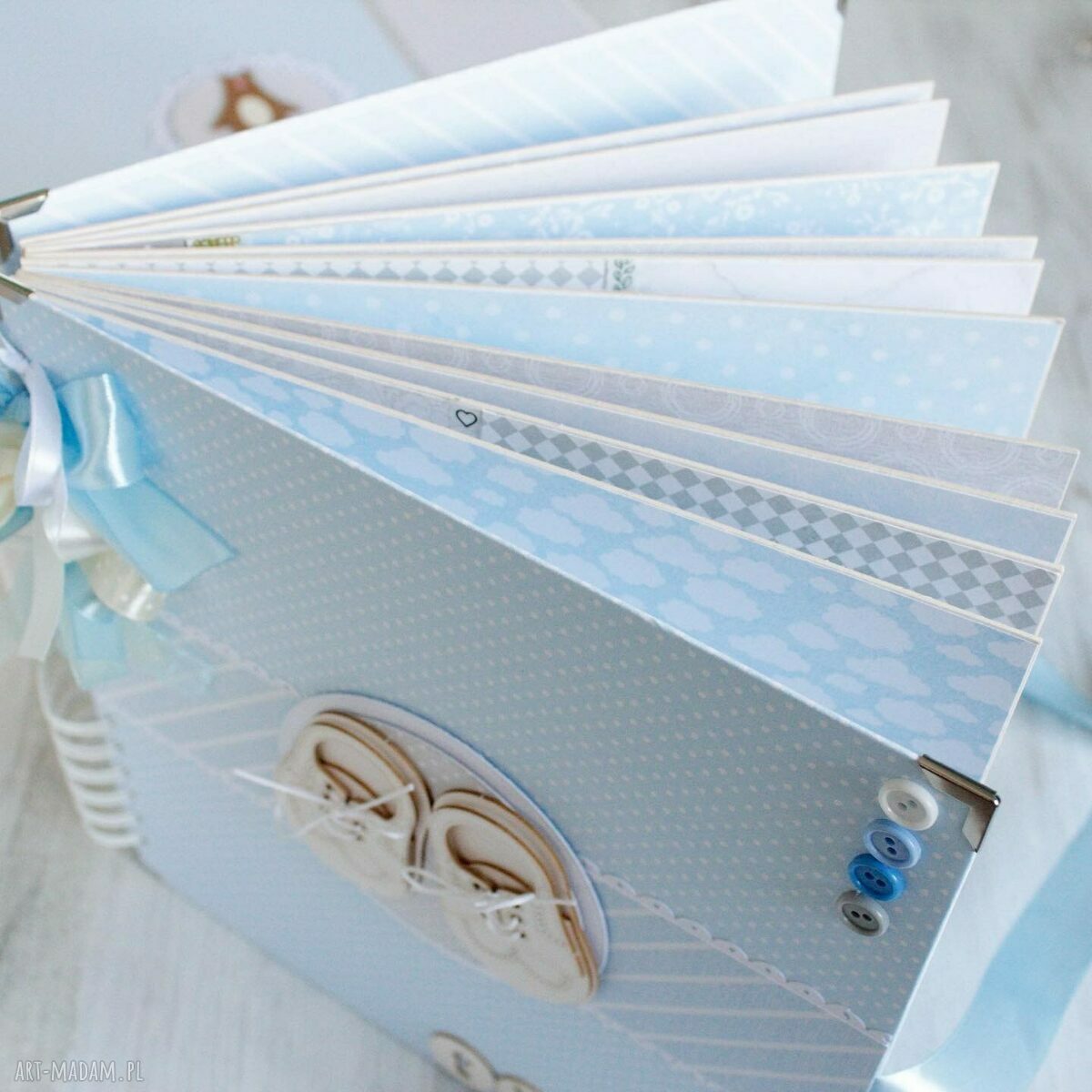 Zamówienie pani katarzyny album prezent 25x25 kart stron pudełko