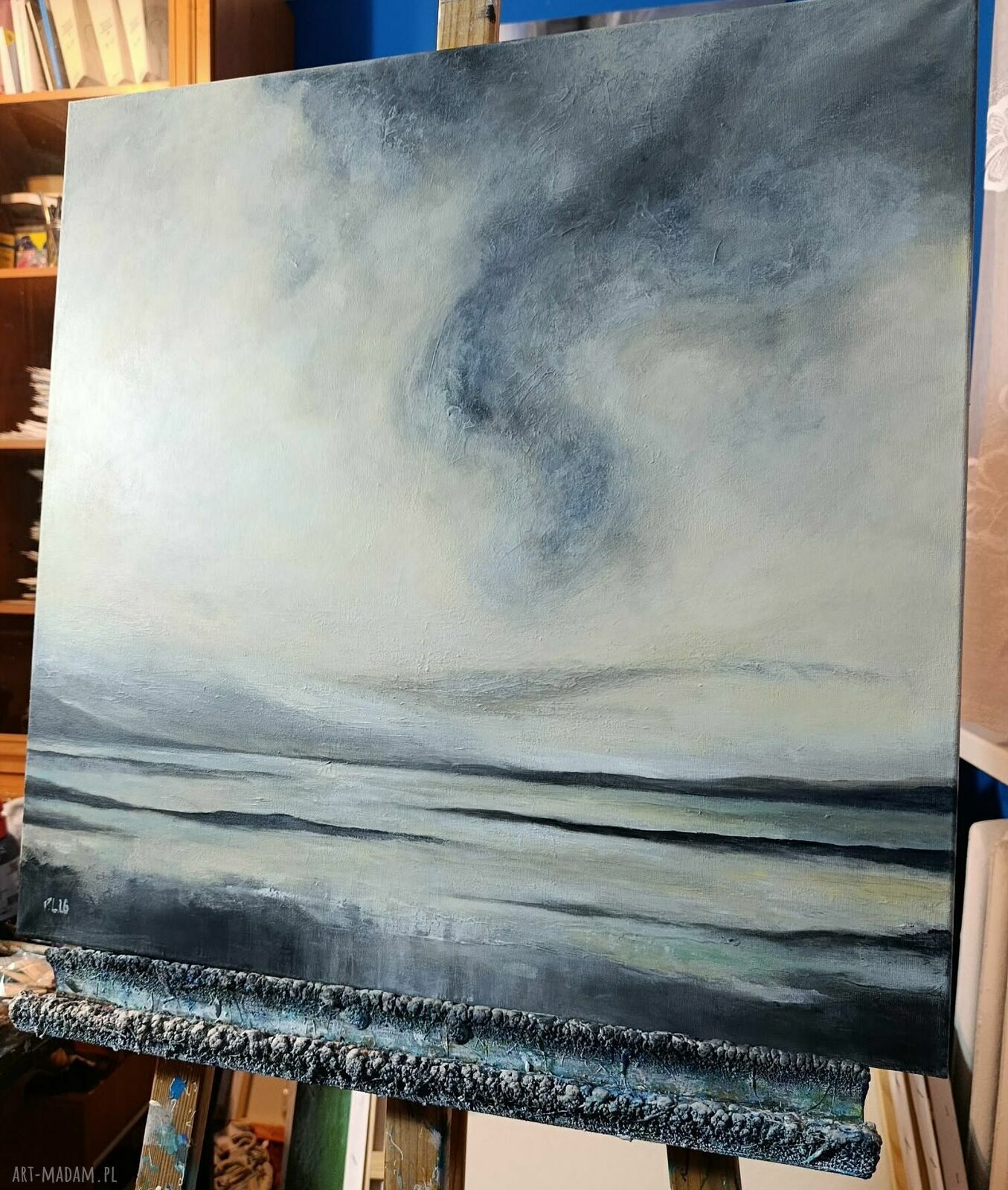 Przebudzenie - nowoczesny obraz akrylowy 60x60 cm (kwadrat)