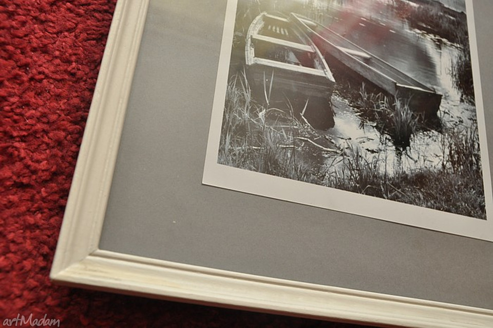 Przed burzą - fotografia autorska z oprawą w formacie A4