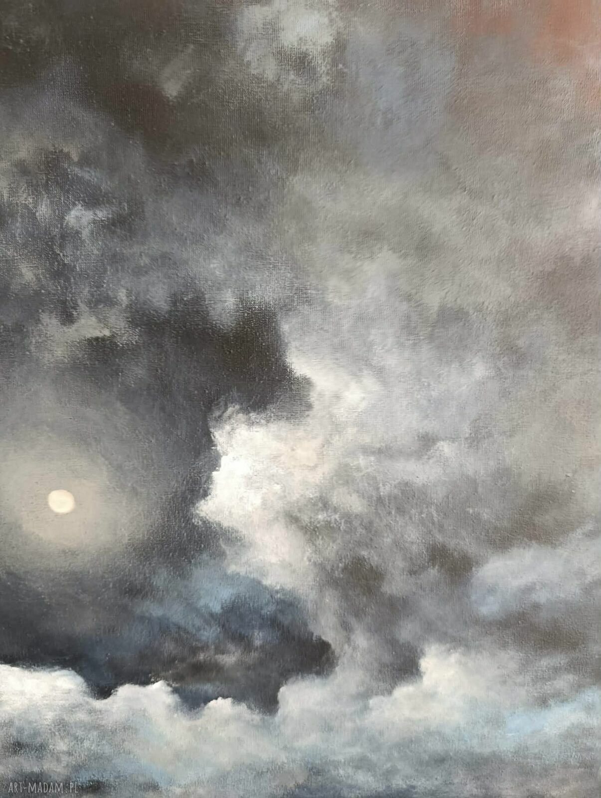 Przemijanie - obraz akrylowy 60x50 cm na płótnie, gotowy do zawieszenia