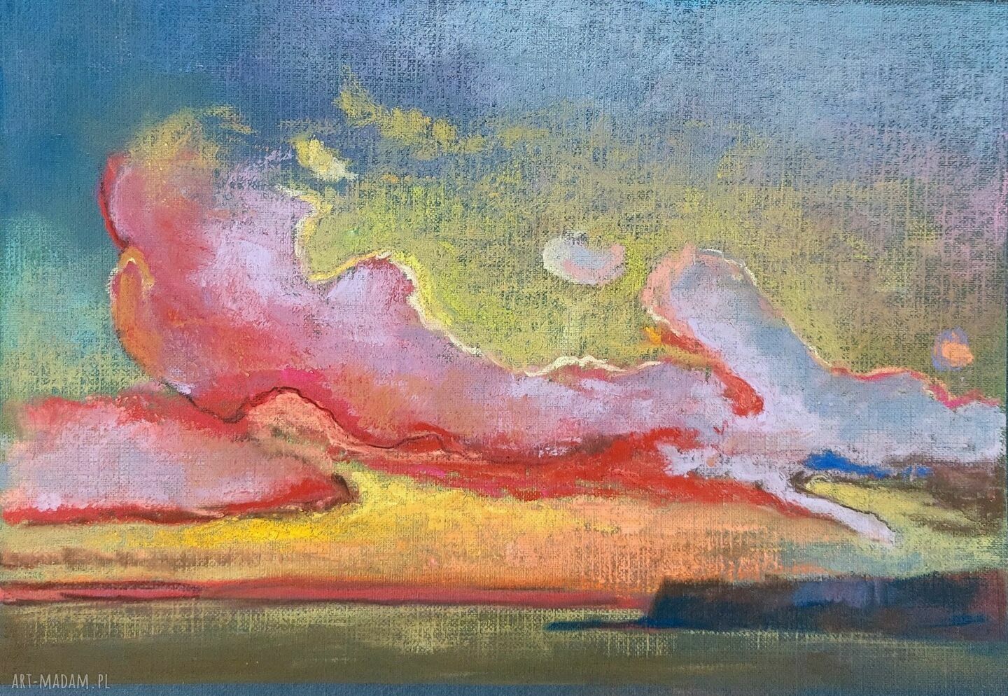 Przemijanie - rysunek pastelami suchymi (A4)