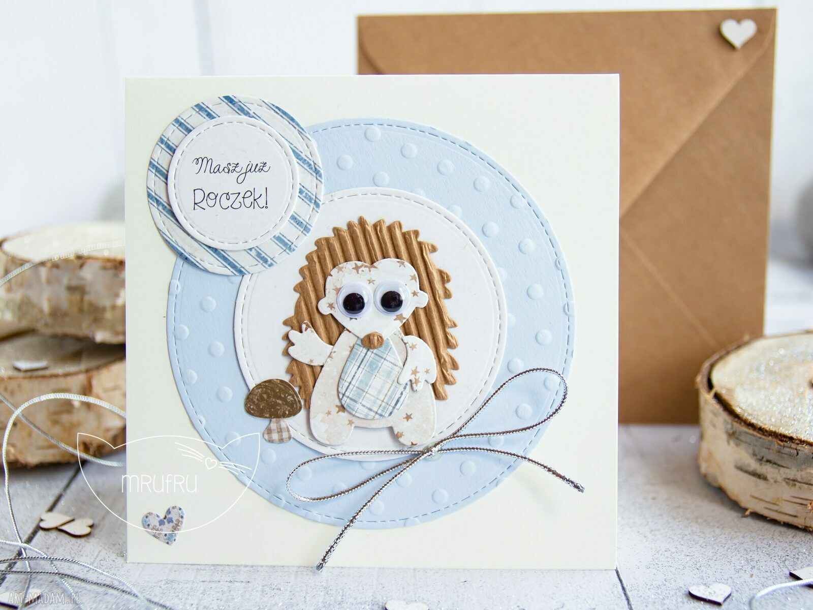 scrapbooking kartki: Przepiękna parchworkowa kartka w kopercie. To Ty decydujesz o okazji