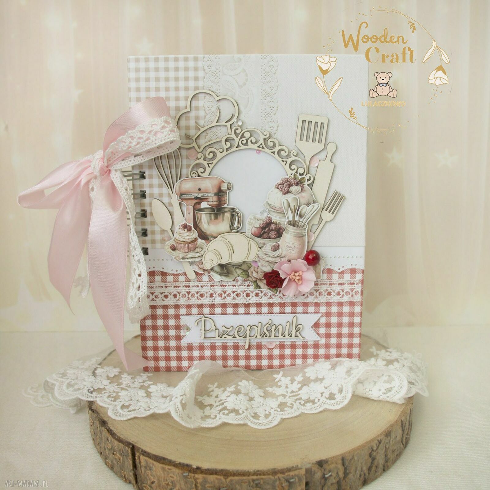 Przepiśnik Kitchen2 - notes na przepisy dla mamy i babci 80 kartek, 15x21 cm