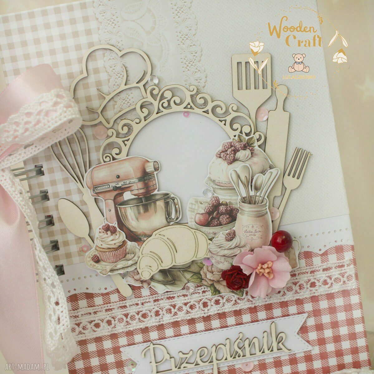 Przepiśnik Kitchen2 - notes na przepisy dla mamy i babci (80 kartek, 15x21 cm)