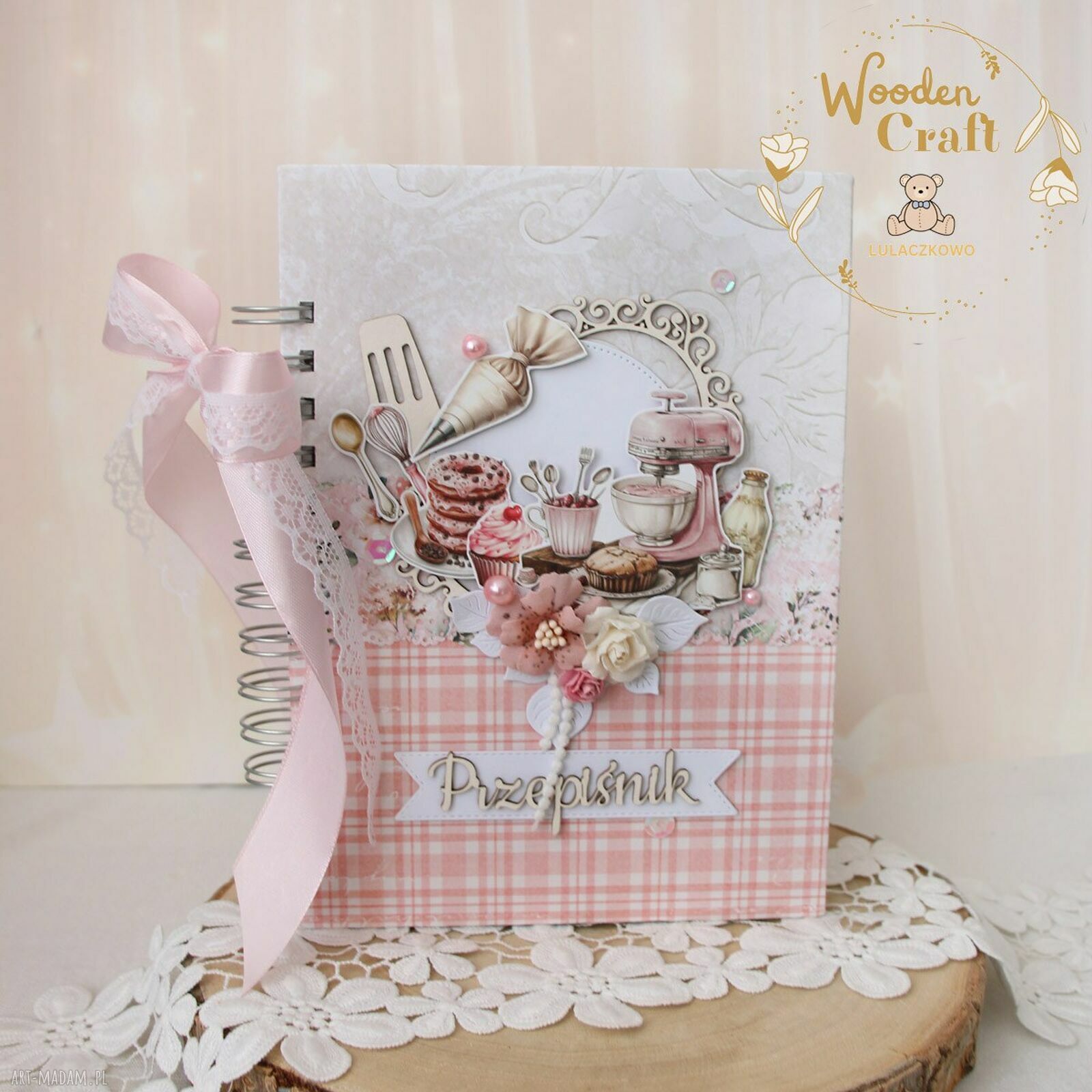 Przepiśnik na przepisy dla Babci - Dzień Babci "Donut" 15x21 cm
