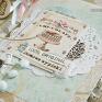 beżowe scrapbooking notesy przepisy pastelowy, 294