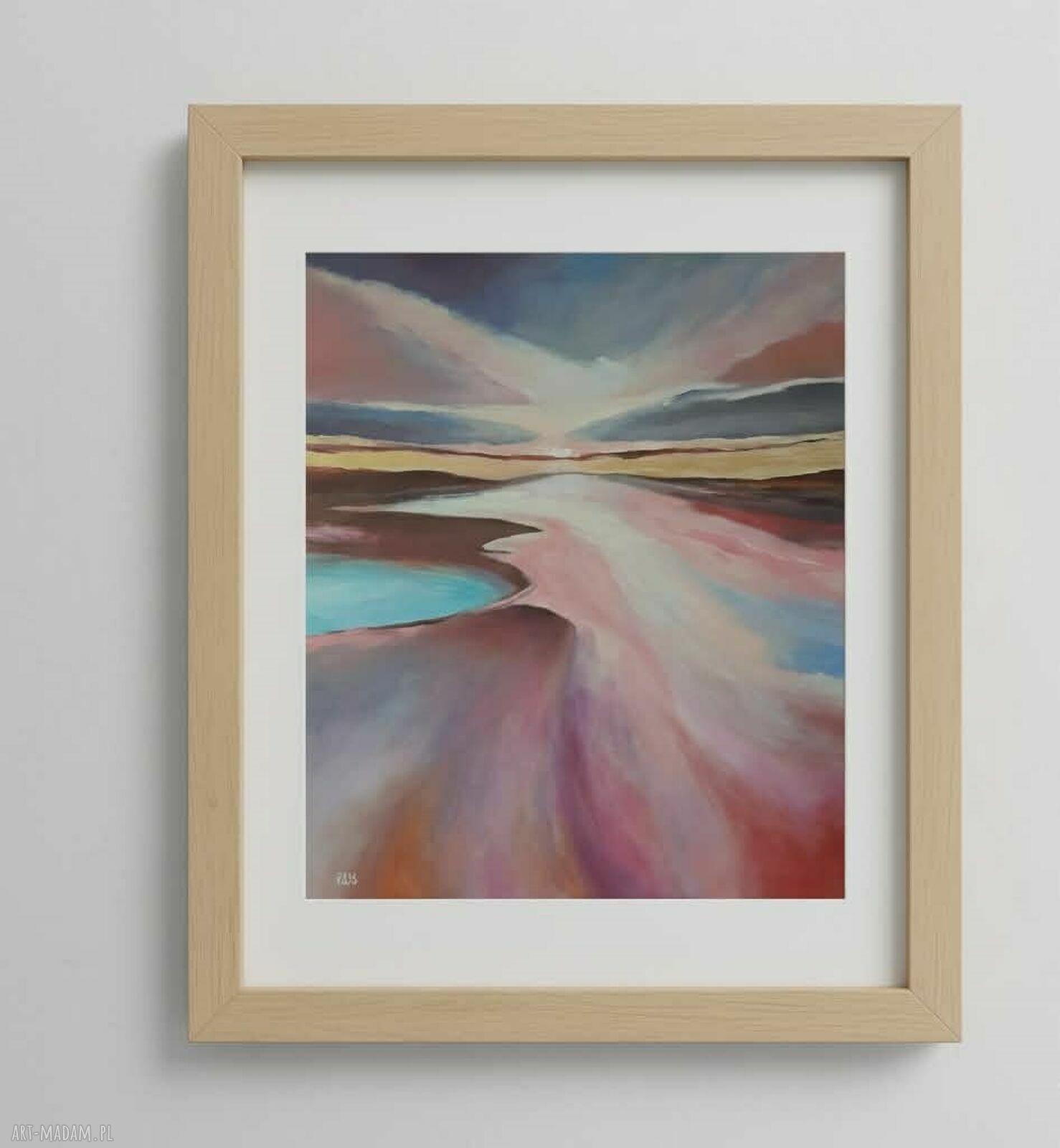 Przestrzeń - obraz akrylowy 60x50 cm bez oprawy