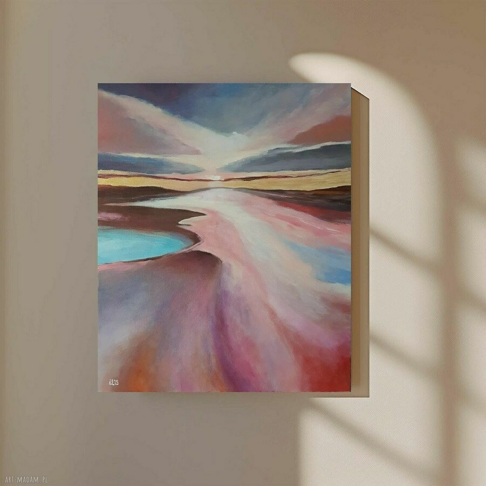 PRZESTRZEŃ - obraz akrylowy 60x50 cm (pejzaż) - gotowy do powieszenia