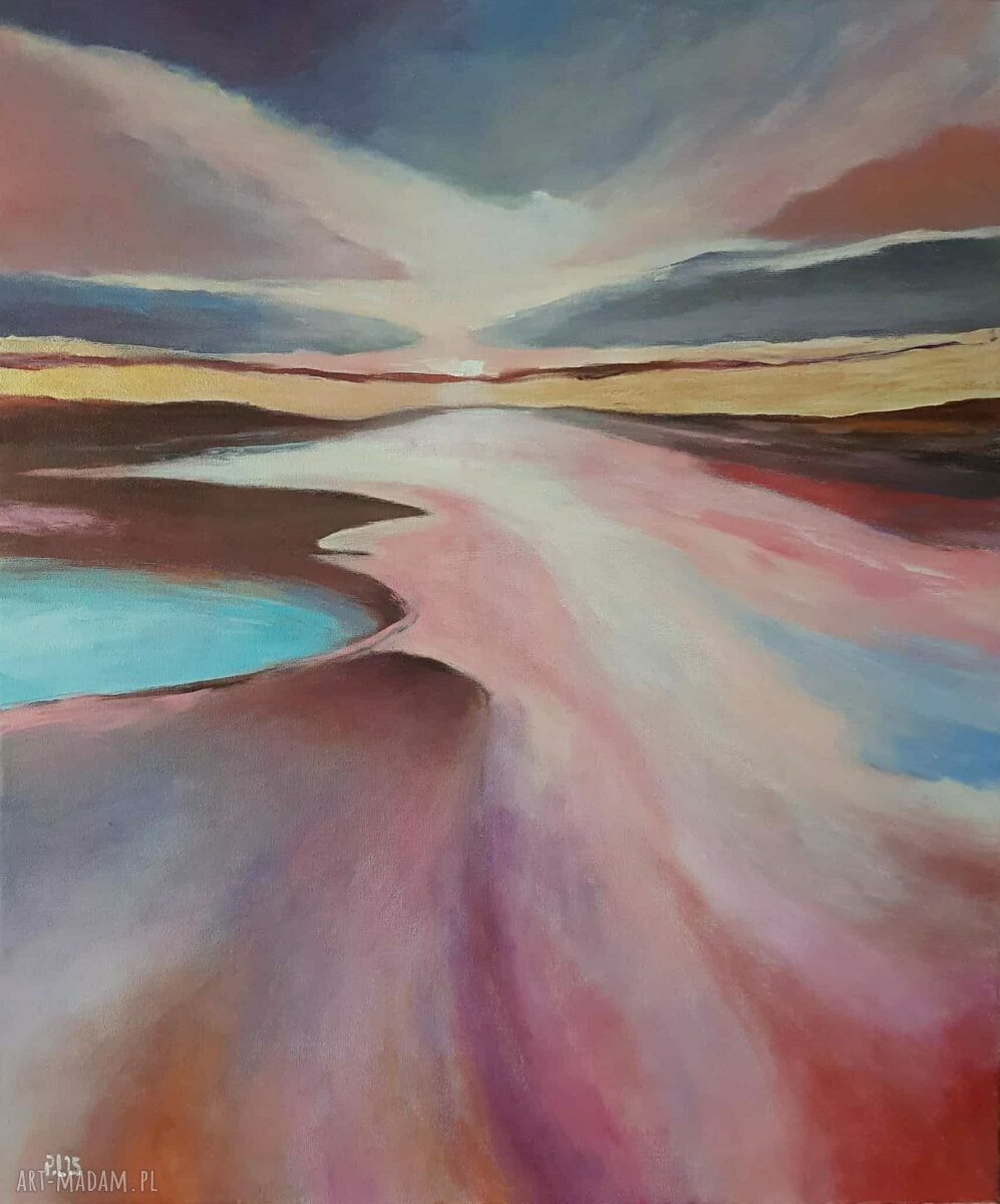 PRZESTRZEŃ - obraz akrylowy 60x50 cm (pejzaż) - gotowy do powieszenia