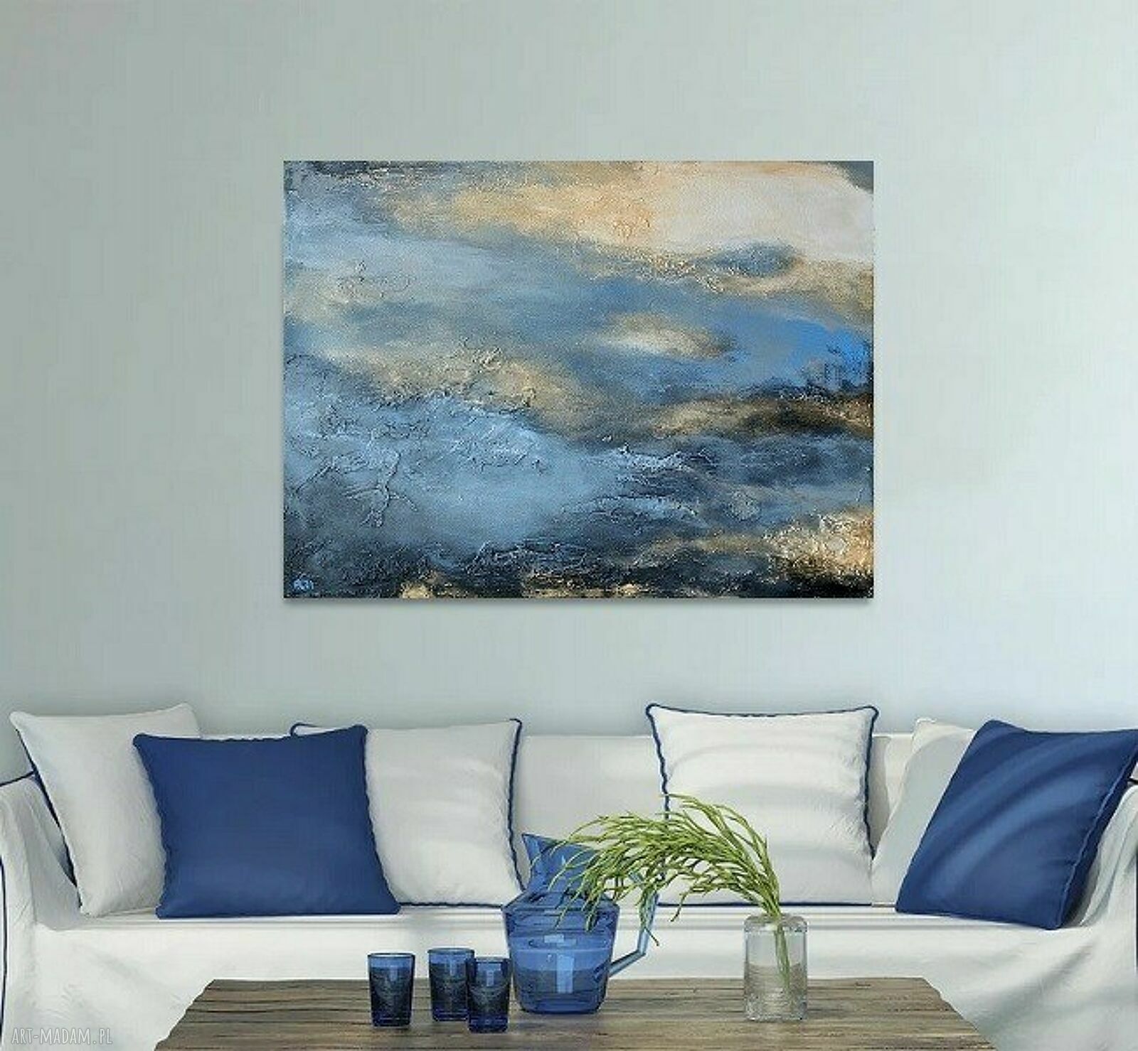 Obraz akrylowy „PRZESTRZEŃ” 80x60 cm - gotowy do zawieszenia bez ramy