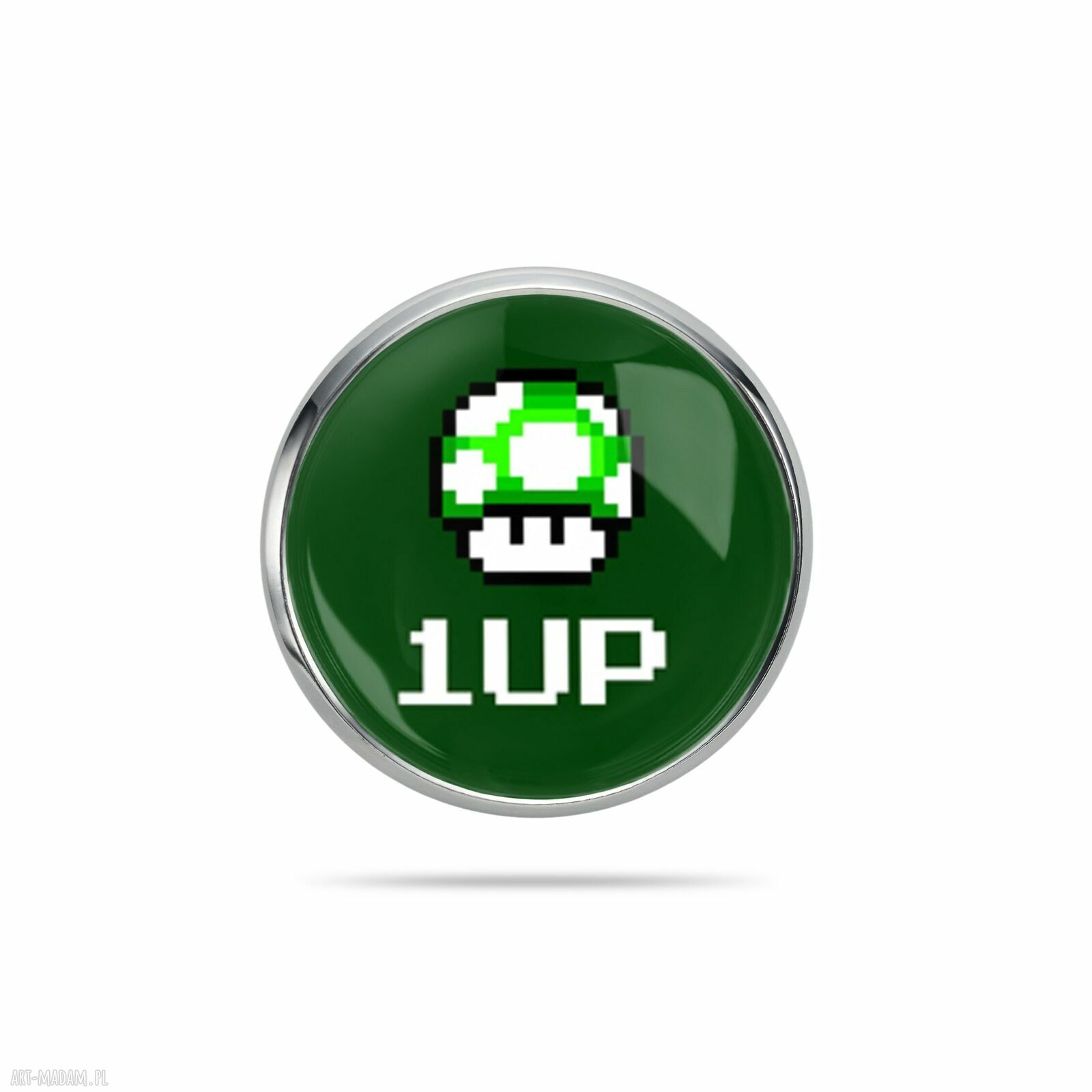 Przypinka do klapy marynarki 1UP Mario - retro prezent