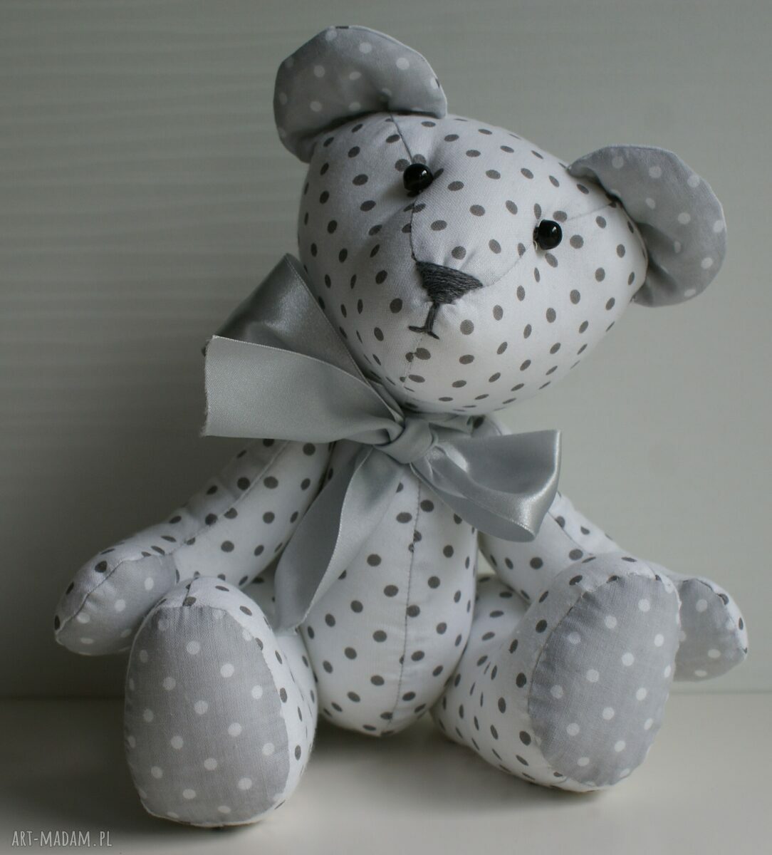 zabawki: misie ręcznie zrobione