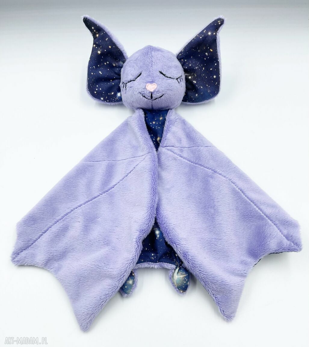 Przytulanka nietoperz dla niemowląt Bett For Babies - usypiaczek z minky