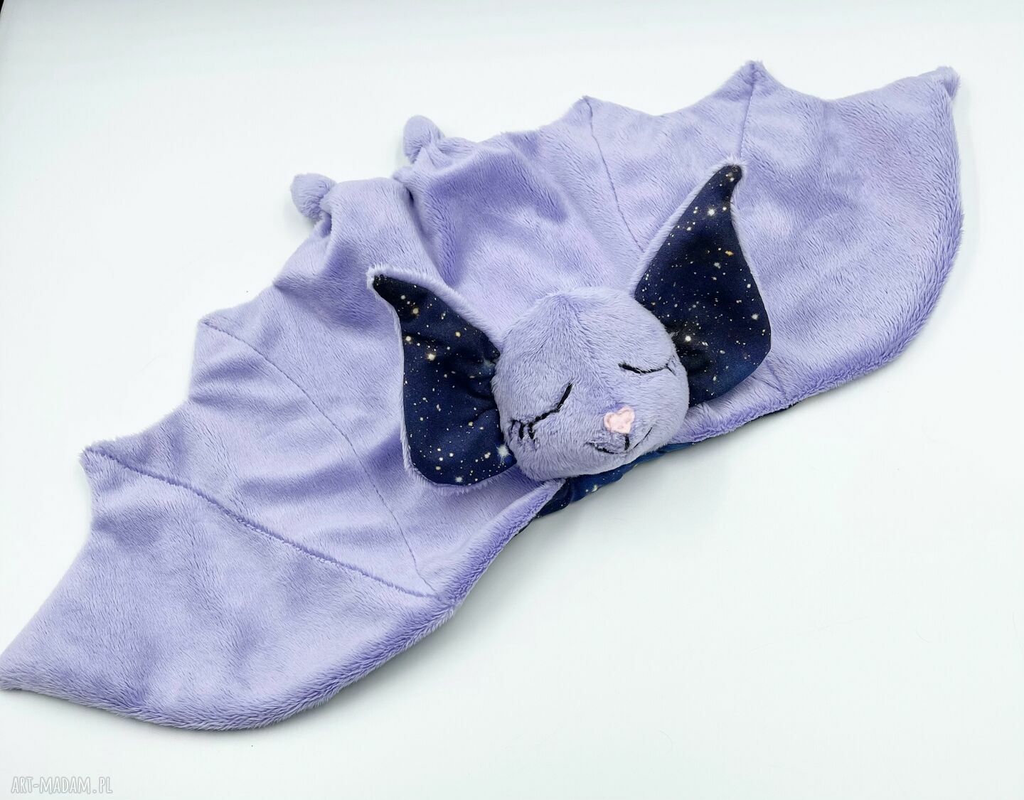 Przytulanka nietoperz dla niemowląt Bett For Babies - usypiaczek z minky