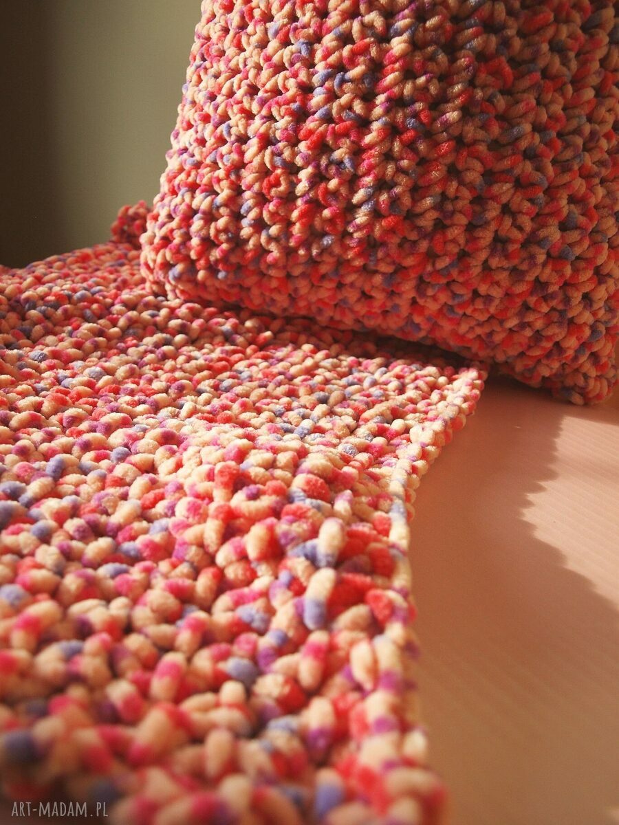 pokoik dziecka: Przytulaśny komplecik dziecięcy Poducha Kocyk HandMade