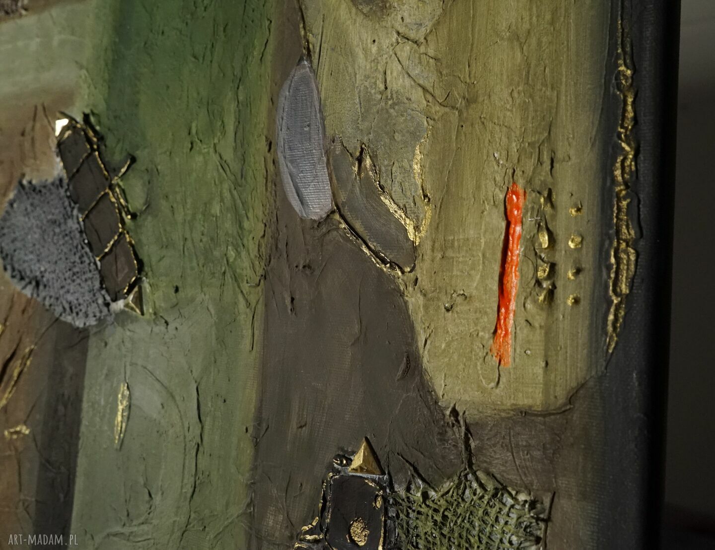 'Ptaki Alfreda' - 90 x 90 cm