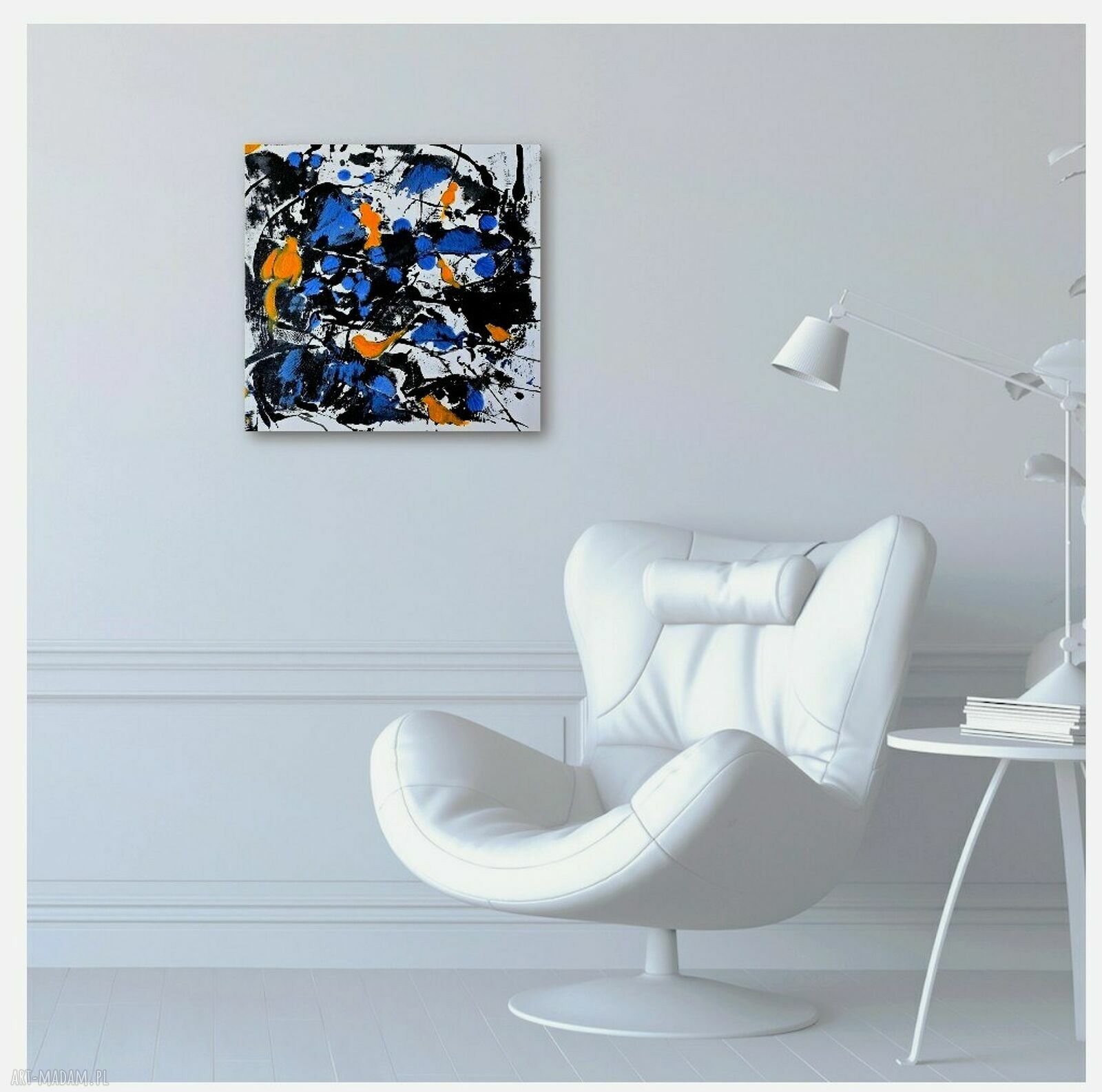 Ptaszarnia - obraz akrylowy na płótnie 50x50x1 cm