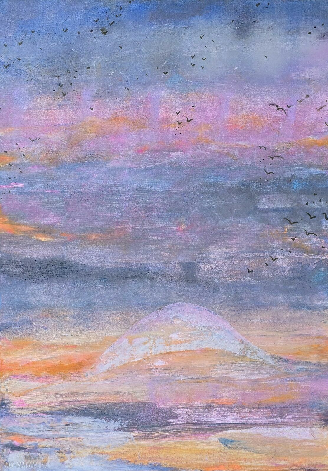 Ptaszarnia - obraz akrylowy na płótnie 70x50x1 cm
