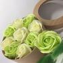 handmade kosmetyczki box flowers with soap 9 roses