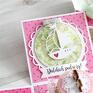 scrapbooking kartki kartka pudełko - - prezent na 18