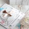 scrapbooking kartki prezent na ślub pudełko - kartka z życzeniami