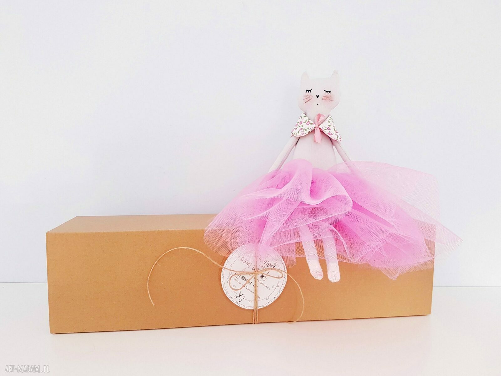 kot baletnica handmade