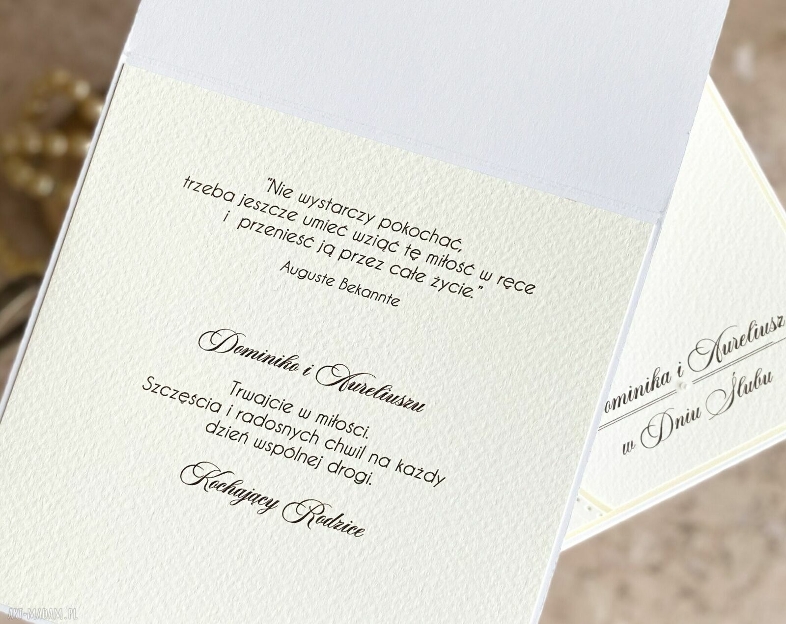Pudełko na pieniądze dla Młodej Pary WP 132 - personalizowane na ślub