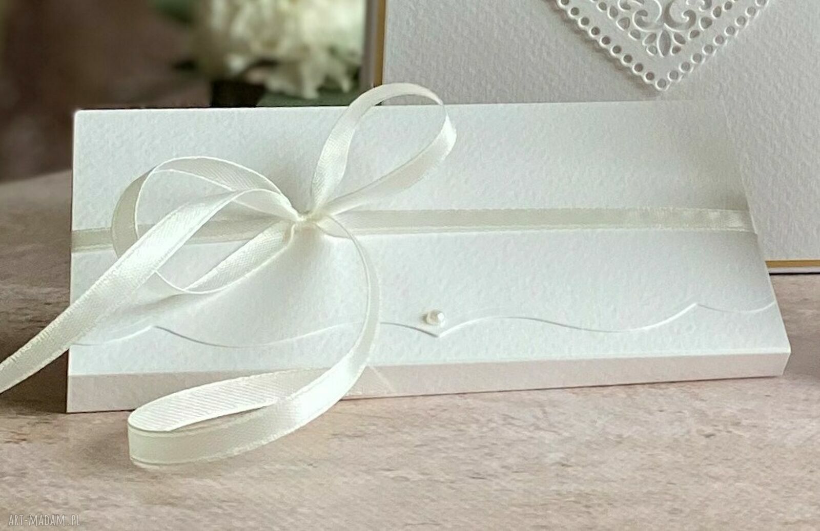 Pudełko na pieniądze dla młodej pary na ślub WB 94A - Wedding Charm BOHEMIAN (personalizowane)
