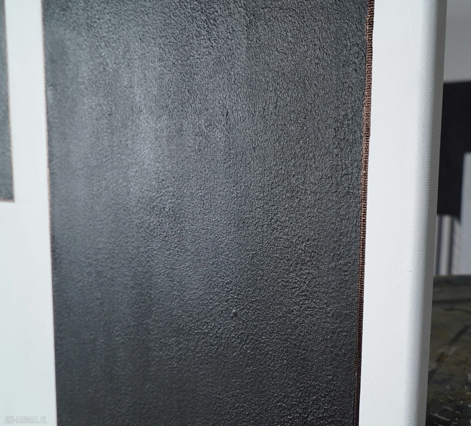 Punkty styku - dyptyk abstrakcyjny minimalizm z akrylu (2x100x90 cm)