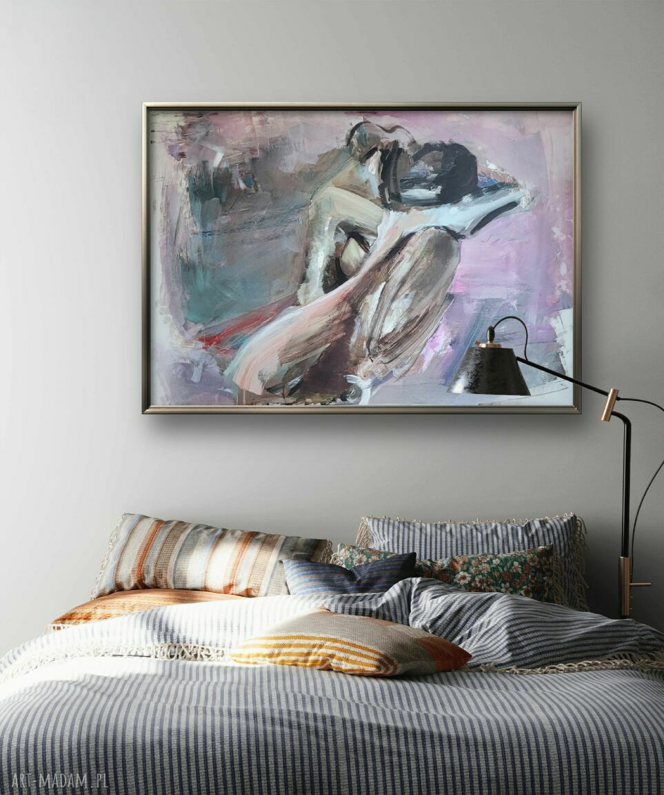 Purple Haze 50x70 cm - zmysłowy obraz dla pary