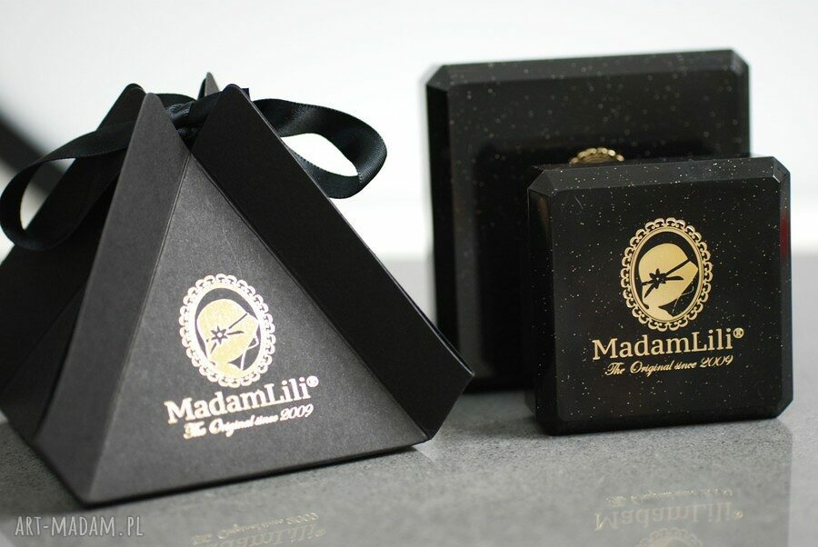 kolczyki: Radość lata III Kolczyki z prawdziwym kwiatem Hand Made