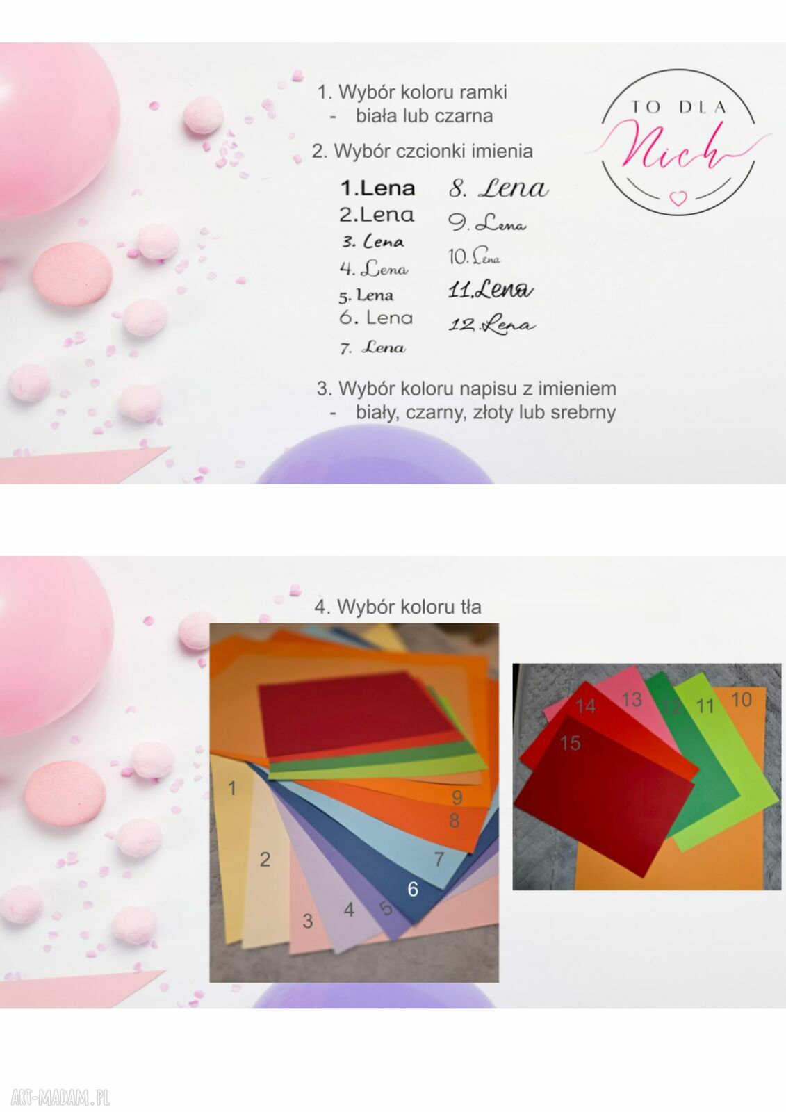 Ramka z imieniem dziecka z motywem szopa - dekoracja 3D 25x25 cm