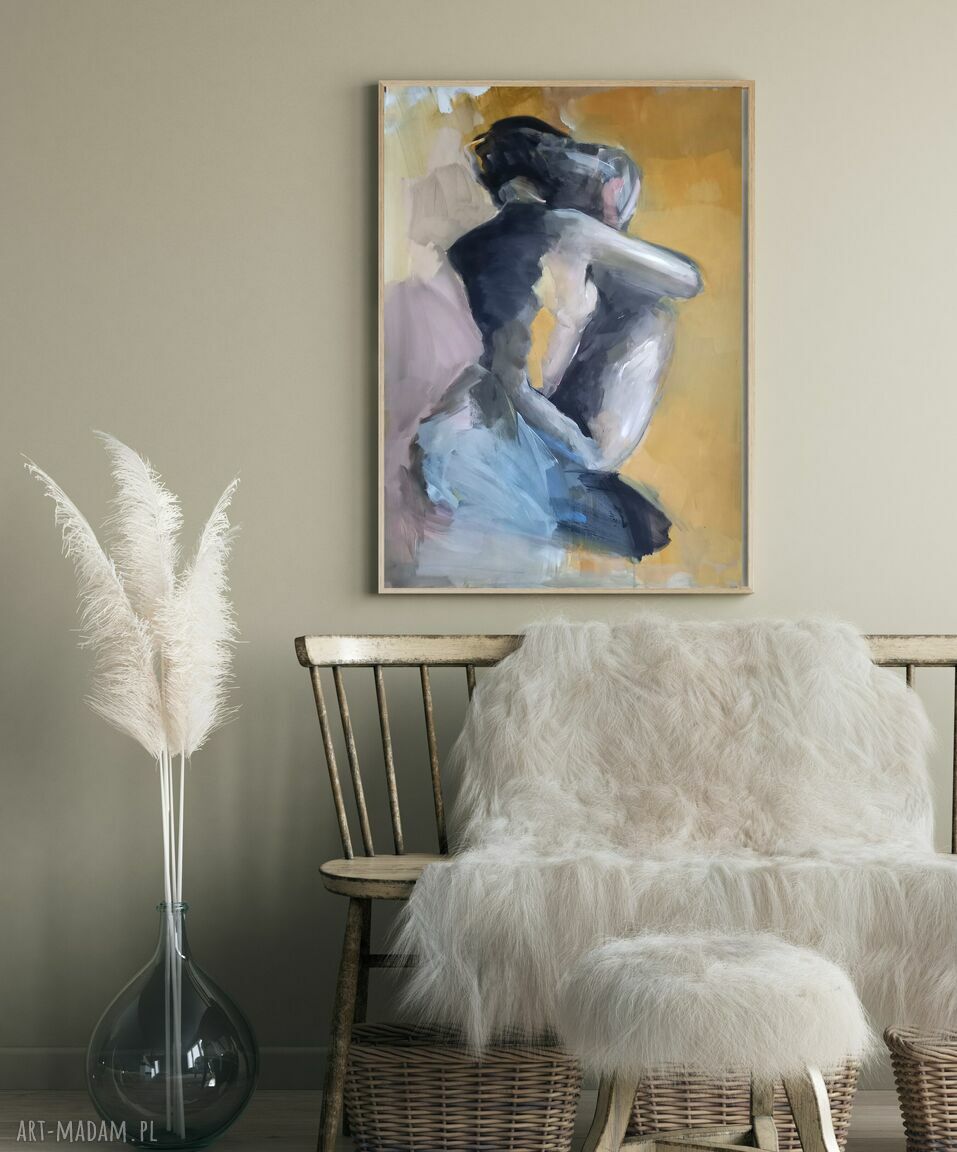 Razem - inkografia 50x70 cm z motywem zakochanych